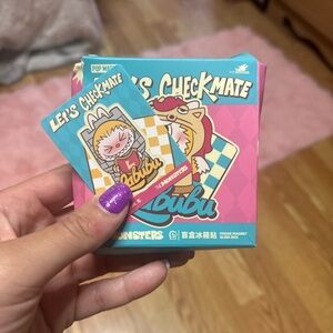 12Monsters Lubu Fridge Magnet - Pink and Blue